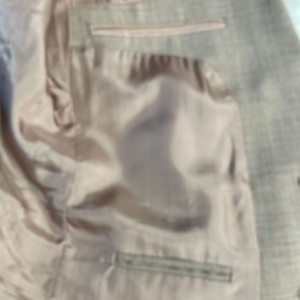 Men’s 3 pc Tan Dress Suit Size 42R, Made in Poland - Picture 10 of 13